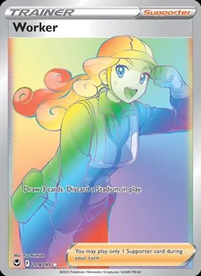 Worker - 209/195 (Rainbow Rare)