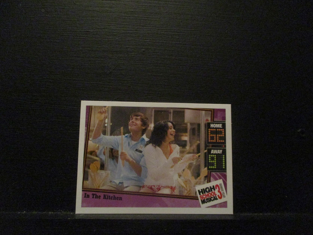 In The Kitchen - Location Card High School Musical 3 Senior Year Original Trading Card
