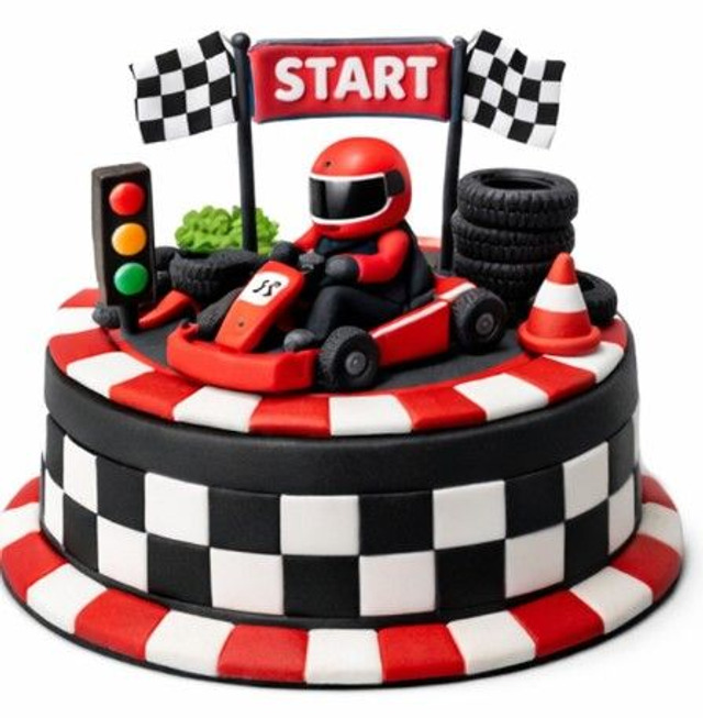 Go-Kart Tema Tårtor! (GKT01)