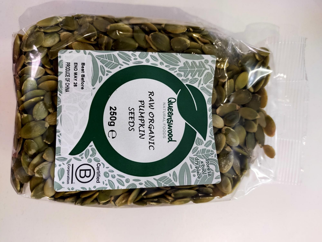 Organic Pumpkin Seeds 250g 77074