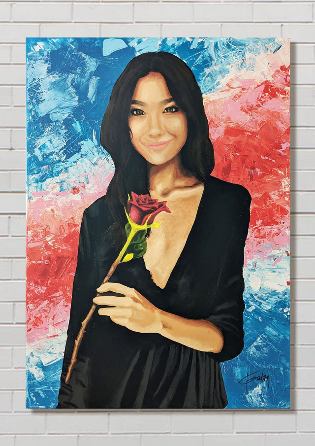 ÉVIDENCE / Châssis toile 50x70cm