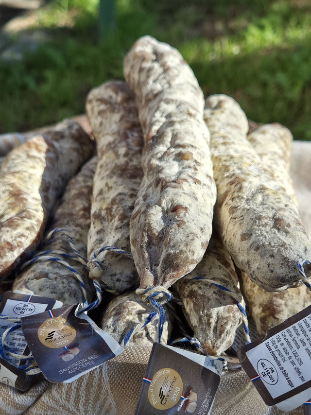 🍄 Saucisson aux Cèpes - Prix d’Excellence 2020
