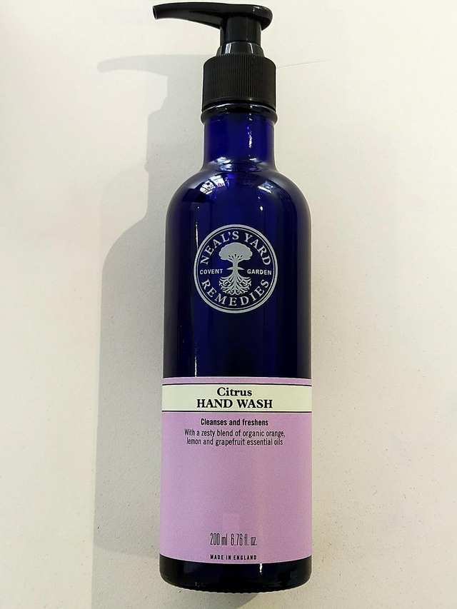 Citrus Hand Wash (Neal's Yard) 200ml 0171