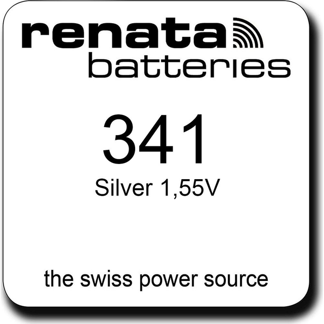 341 (SR714SW) Renata Watch Battery (Pack 10)