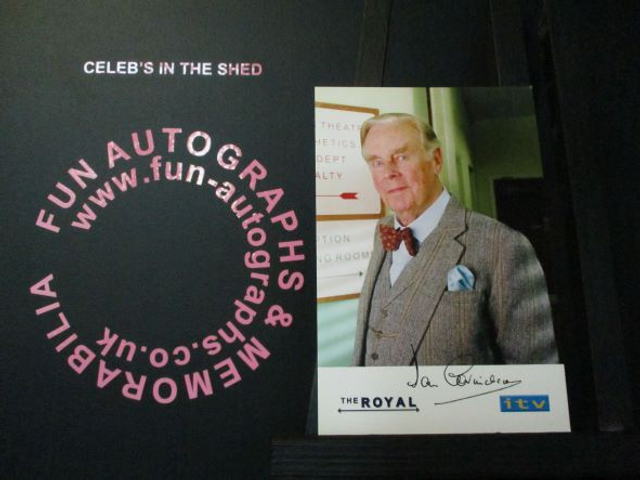 Ian Carmichael (TJ Middleditch) Original Pre-Print Blue The Royal 6x4 Cast Card