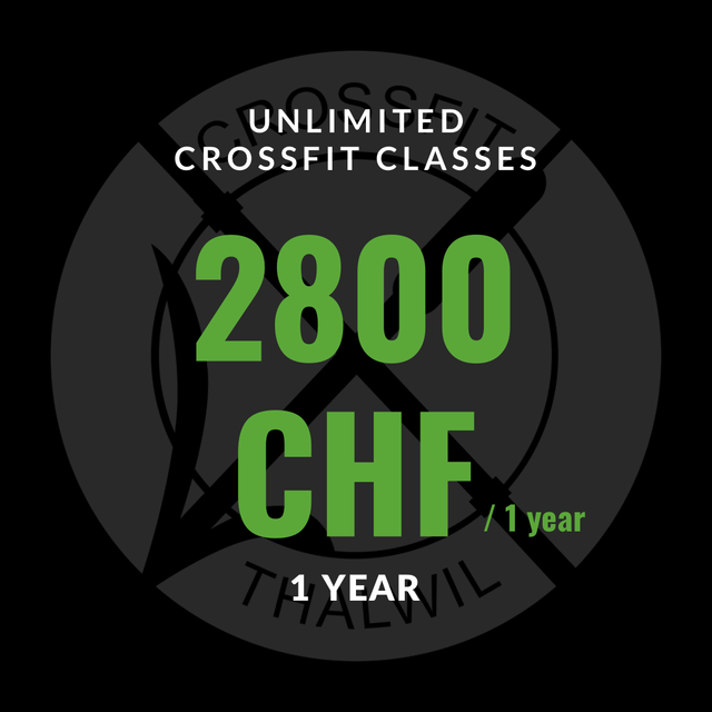 Unlimited Classes/1 year