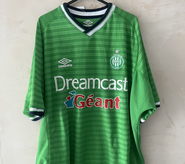 AS Saint Etienne Home Shirt 2000/2001
