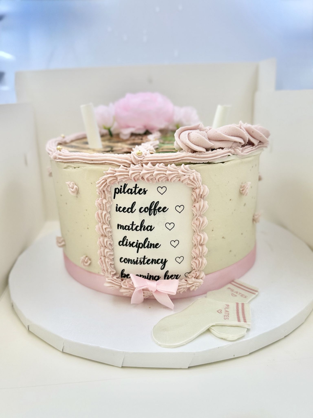 25st Birthday Matcha Coffee Cake