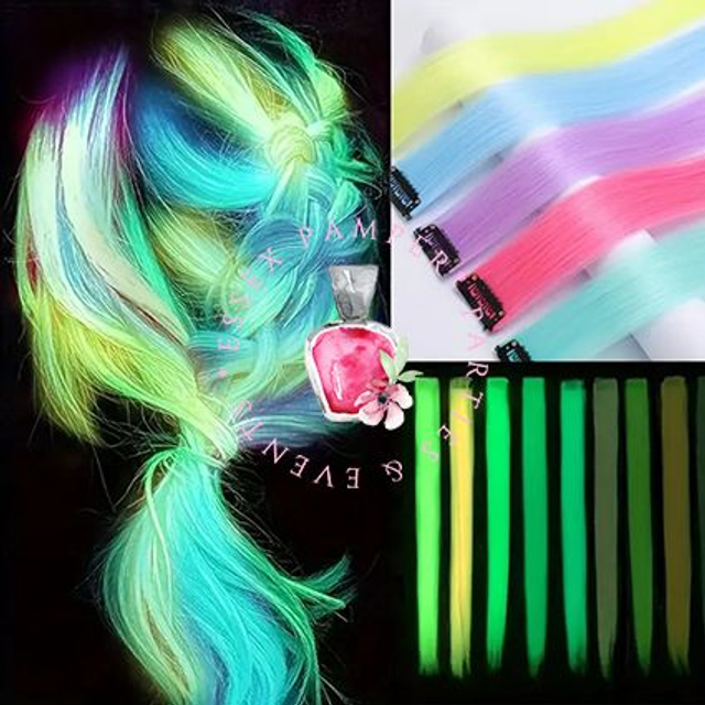 Glow In The Dark Hair Extensions