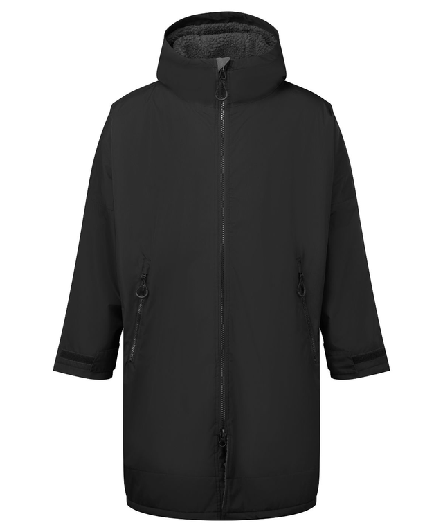 Custom Adult Dry Robe Black