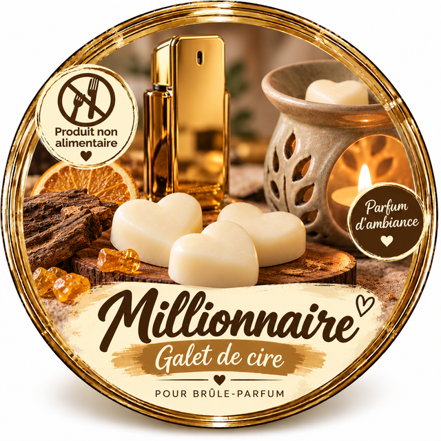 Galet de cire - Millionnaire