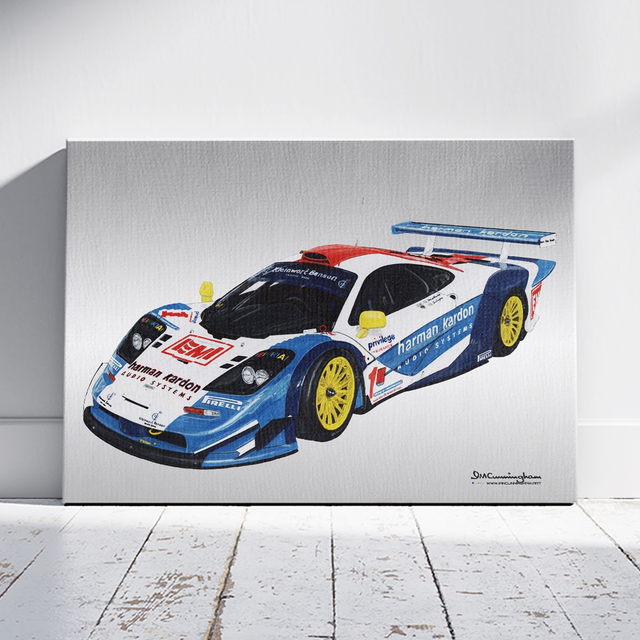 A00000 McLaren #1 F1 GTR #024R British GT 1999 EMKA Racing Motorsport