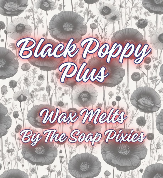 Black Poppy Plus Odouraze Wax Melt (50g Clamshell)