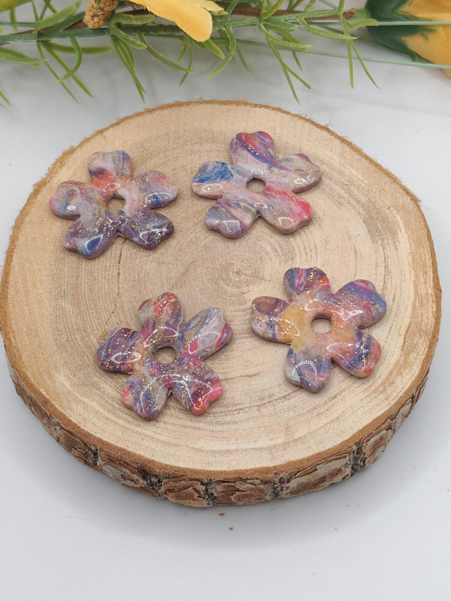 Fleurs Iles multicolore