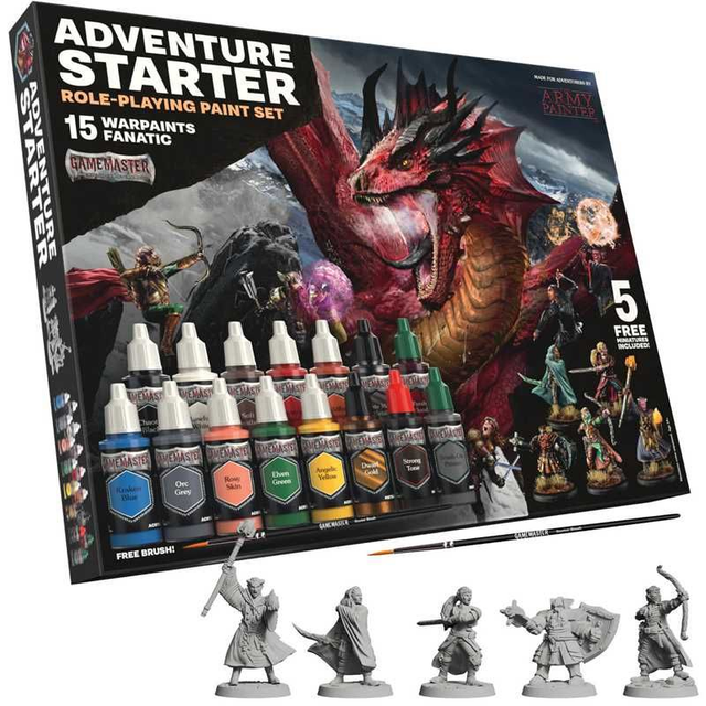 Army Painter - GameMaster Adventure Starter Role-Playing Paint Set