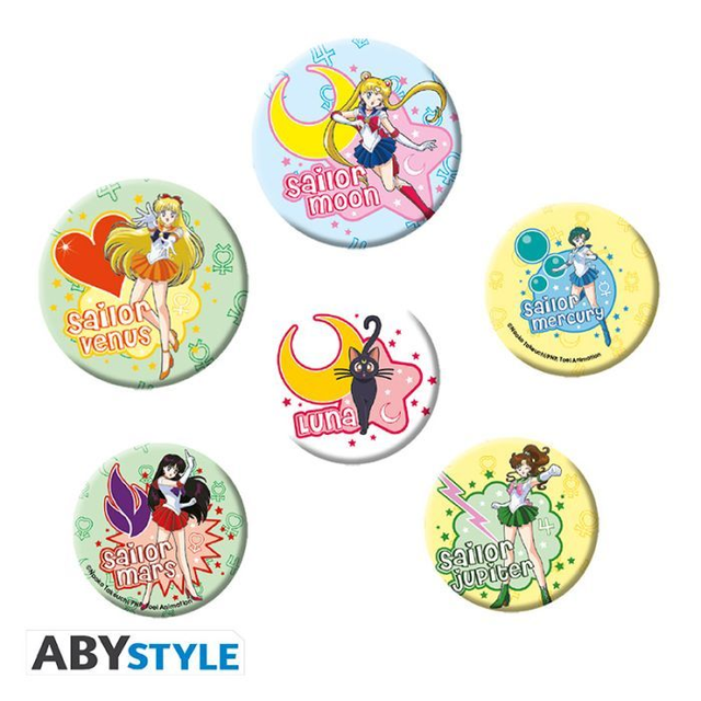 Sailor Moon Badge Pack