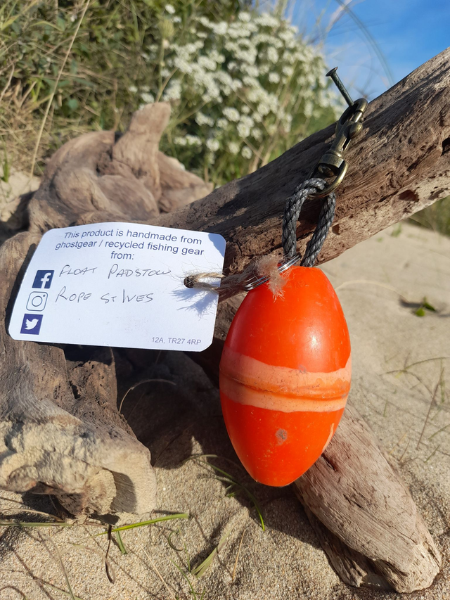 Float Keyring - Padstow and St Ives