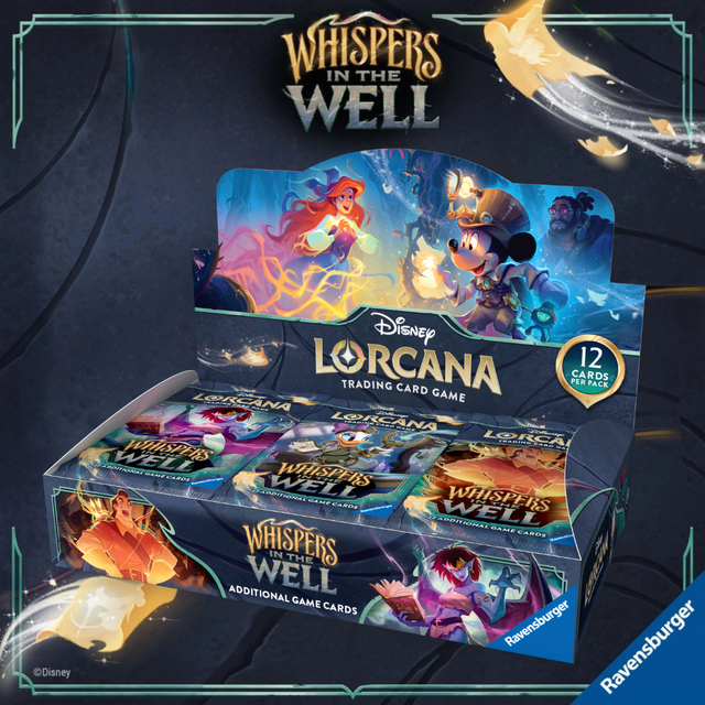 Disney Lorcana: Whispers in the Well Booster Display (julkaisu 14.11.2025)