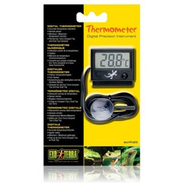 EXO TERRA DIGITAL THERMOMETER &amp; PROBE