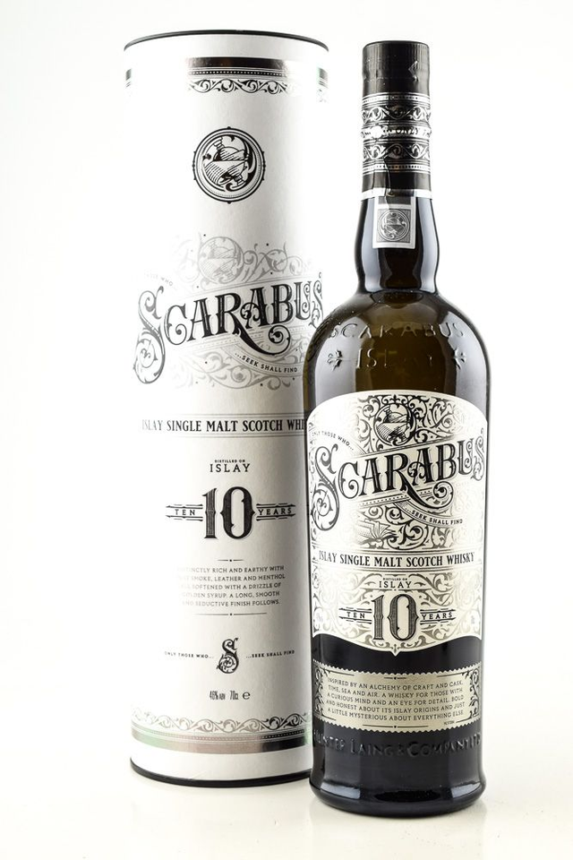 Whisky Single Malt SCARABUS 10 años Islay