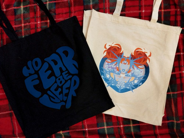 Tote bag drag créature 