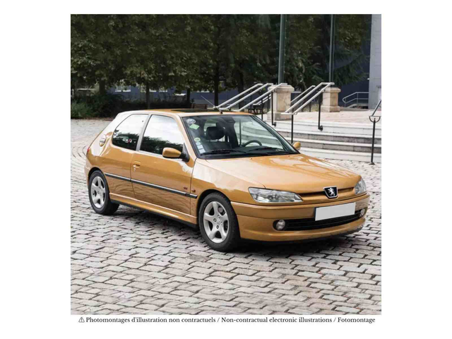 Peugeot 306 S16 1997 Jaune Vermeer Norev 184940 1/18