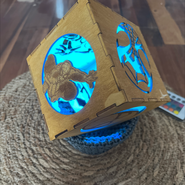 Cube Spiderman ironman