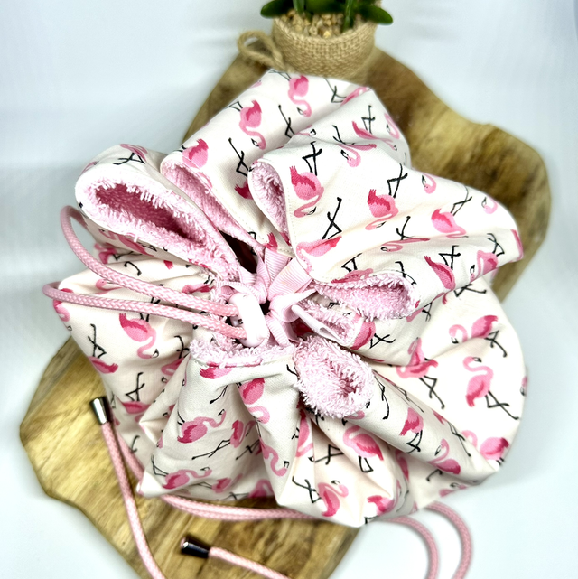 Sac piscine Flamands roses