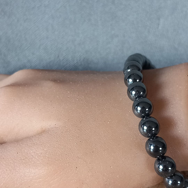 Bracelet ajustable en Hématite magnétique