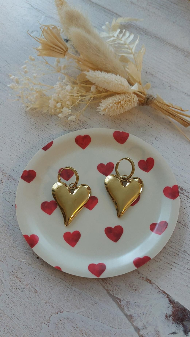 Boucles d'oreilles Catalina dorées 