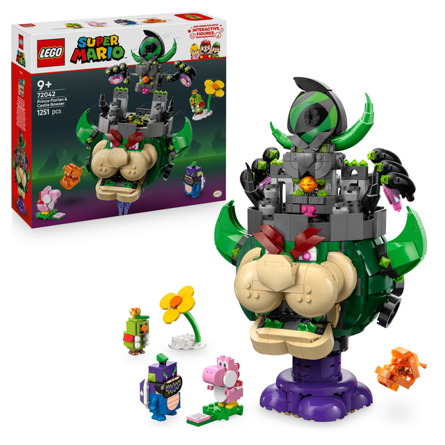 LEGO 72042 Super Mario Prinz Florian & Schloss-Bowser
