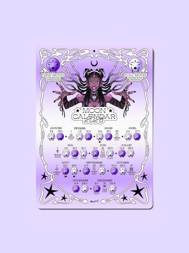 Calendrier lunaire 2026