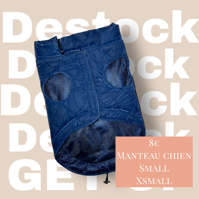 Hv polo manteau chien xs et small