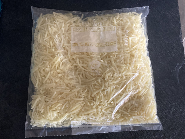 Sac de fromage rapé de chèvre