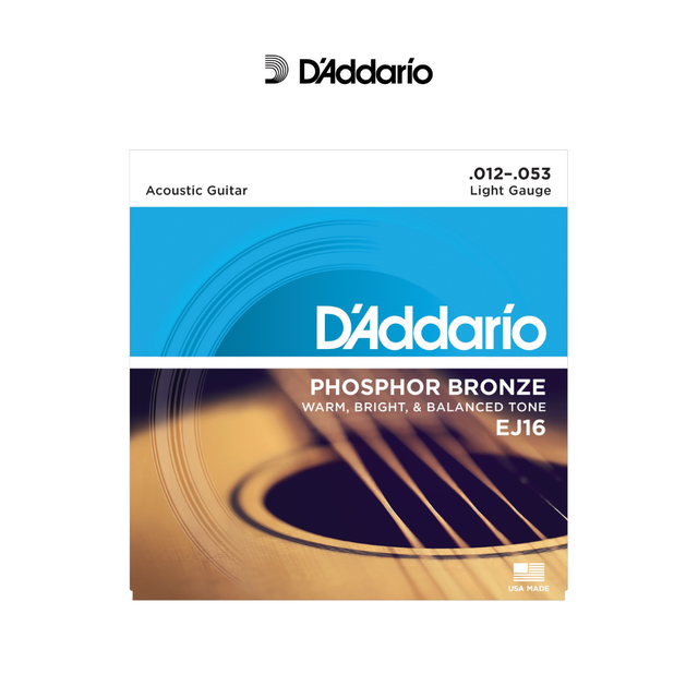 D`addario - EJ16 Akustisk 12⎜53