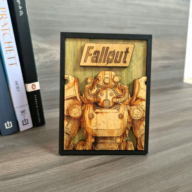 Mini Cuadro Fallout T60