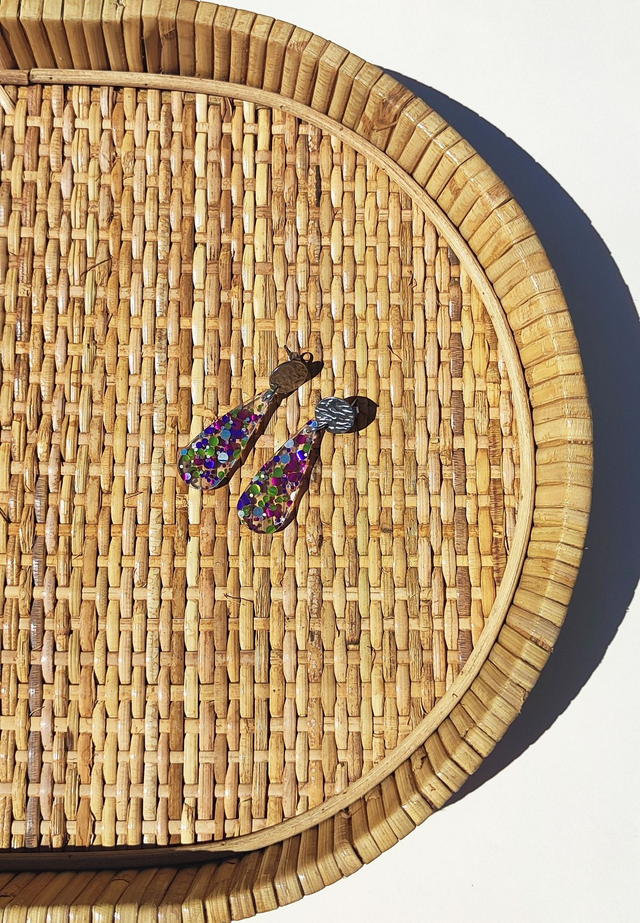 Boucles d'oreilles Emilie - Multicolore