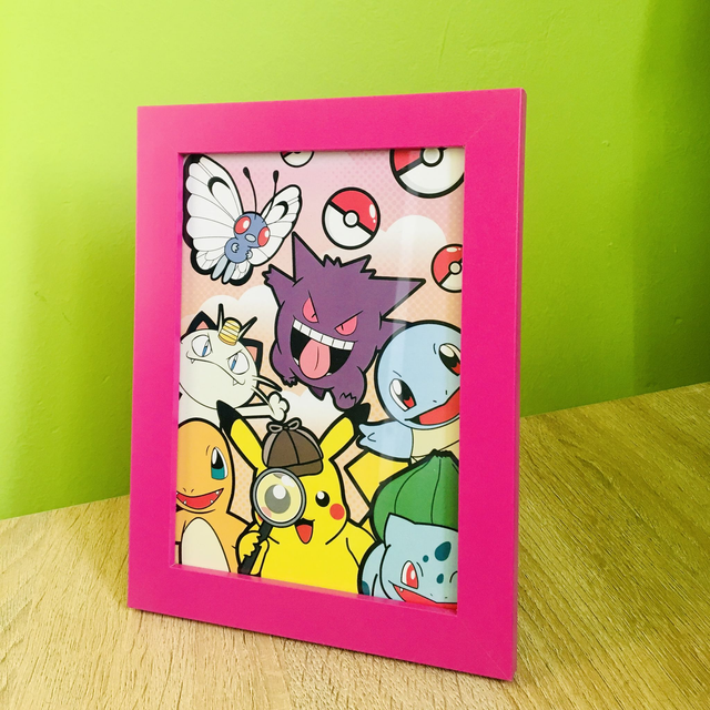 Cuadro 13x18 Pokémon 
