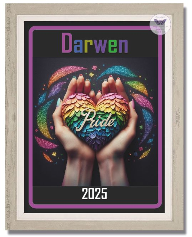 Darwen Pride Framed Print - FR08