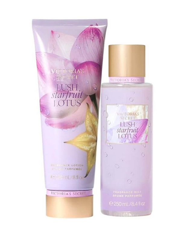 Victoria's Secret Set Lush Starfruit Lotus