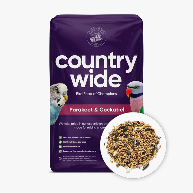 Country Wide Parakeet & Cockatiel Mix 20kg 