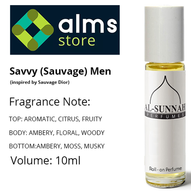 Savvy (Sauvage) Men 10ml Roll-on 