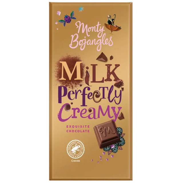 Monty Bojangles Perfectly Creamy Milk Chocolate 150g