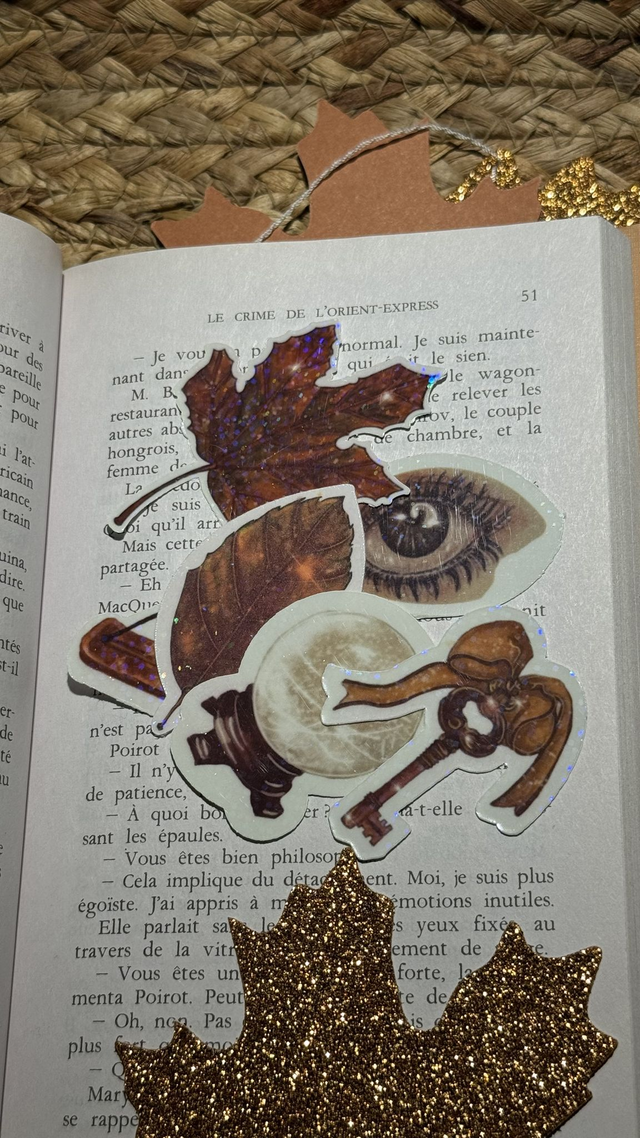 Stickers &quot;Voyance&quot;, lot de 6 pièces