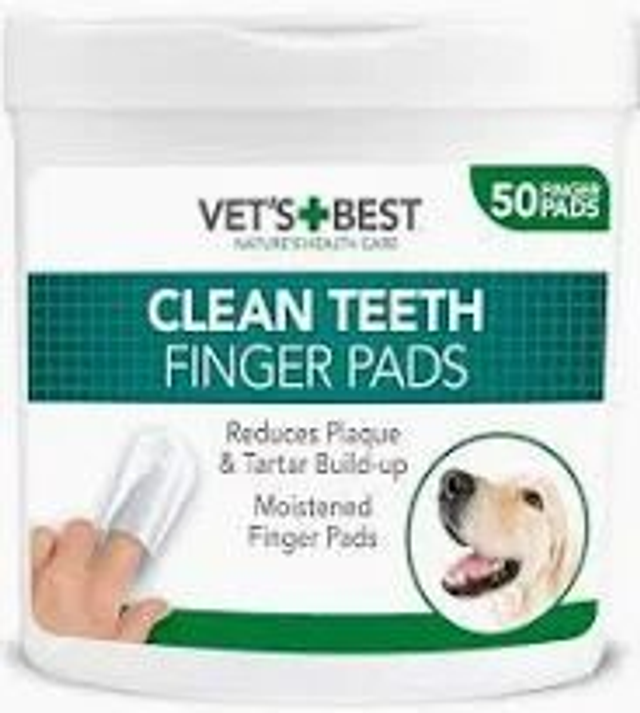 Vets Best Clean Teeth Finger Pads