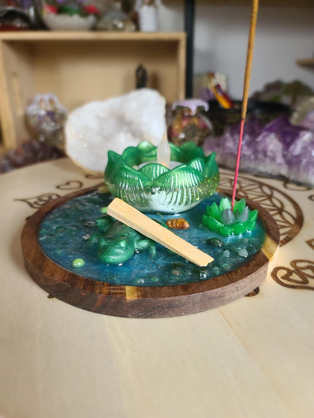 Plateau de fumigation 🐸 Métamorphose de la grenouille rond