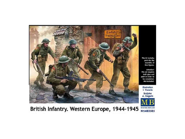 British Infantry - masterbox 3585 1/35