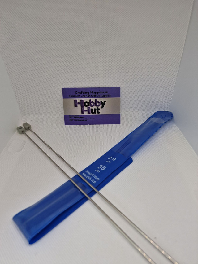 Knitting Needles Size 2.0 mm 35cm long