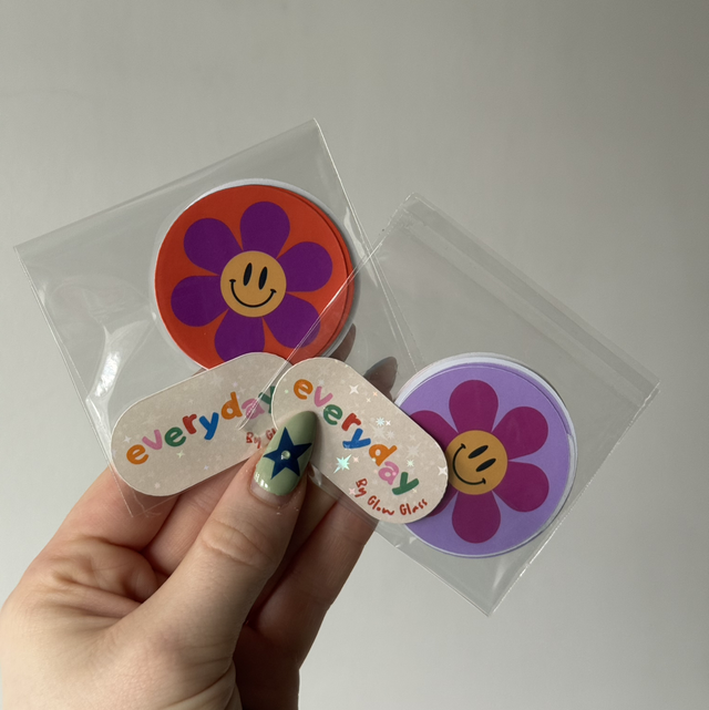 *SECONDS* Smiley Sticker Packs 