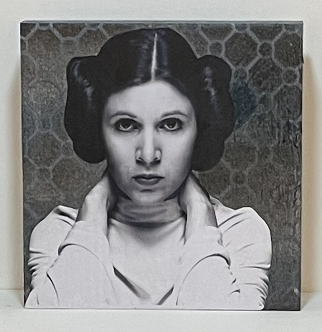 Holzblock Leia mit Bio-Epoxidharz - Jane Framer 